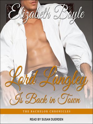 cover image of Lord Langley Is Back in Town